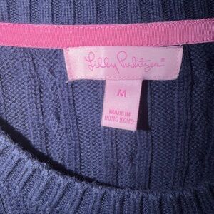 Lilly Pulitzer Navy Knit Sweater